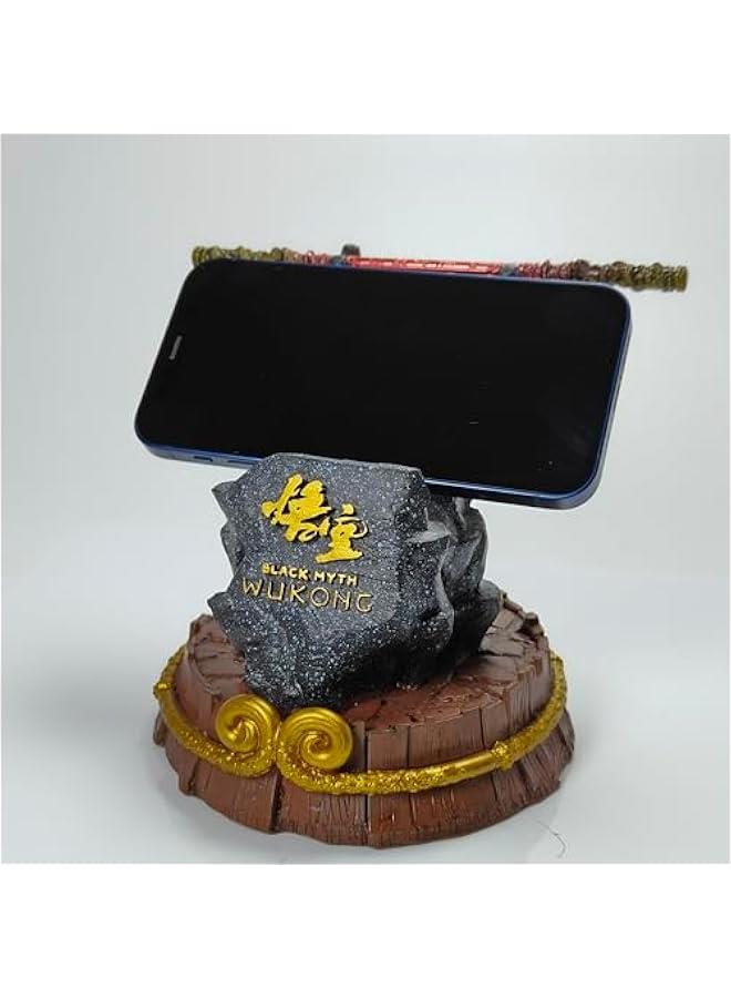 Black Myth Game Controller Display Stand for Xbox ONE PS5 PS4 PC Steelseries Steam, Game Controller Bracket Gamepad Desktop Handle with Golden Hoop, Ornaments Decorations Gift - Image 5