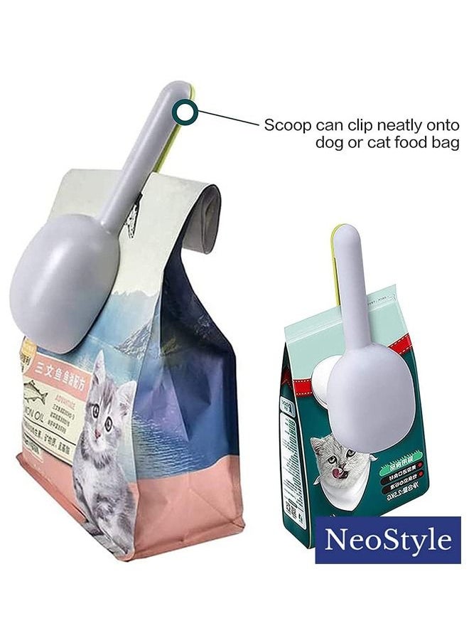 Neostyle Neostyle Cat Food and Litter Shovel Cleaner Tool 2 Piece White Blue  - Image 5