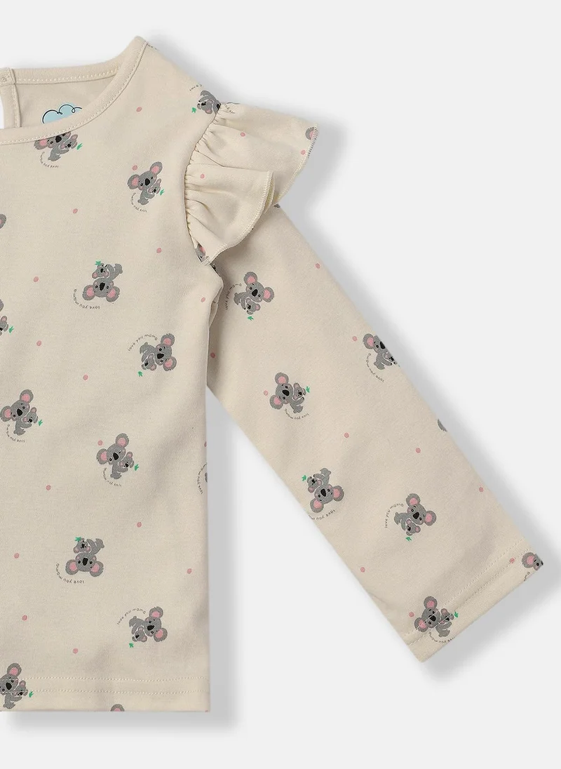 Nautinati Nautinati Infants 100% Cotton Pack of 2 T-shirt