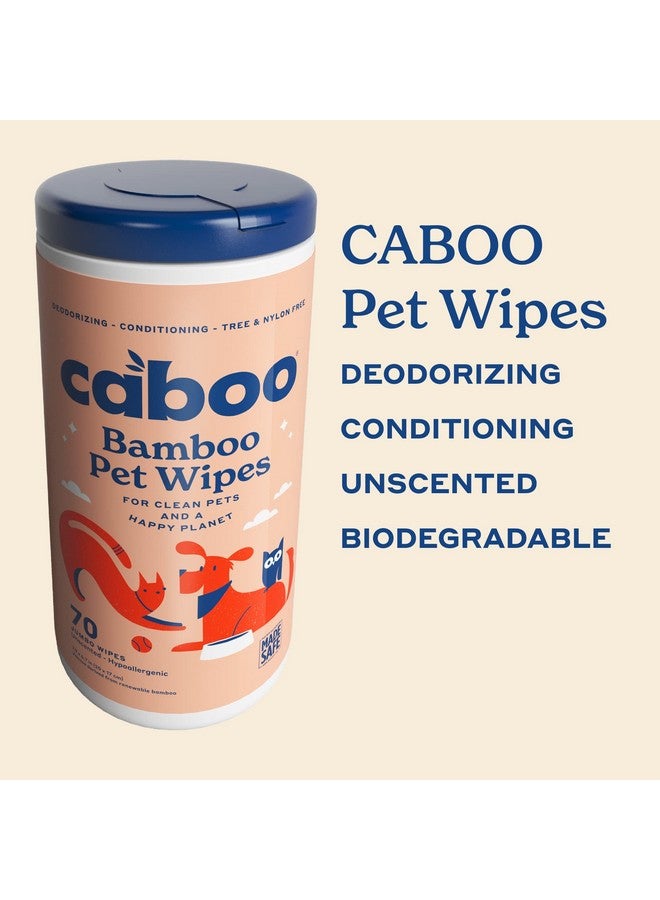 كابو بامبو مناديل مبللة للحيوانات الأليفة (8x70.00) - Image 4