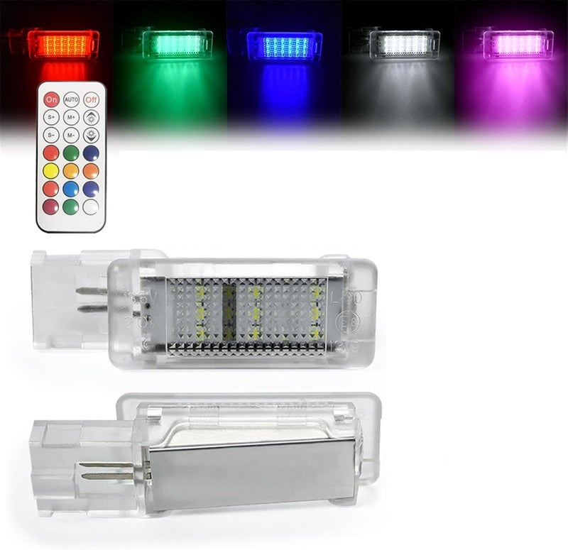 QASULER LED Footwell Light Set for VW Models - Image 1
