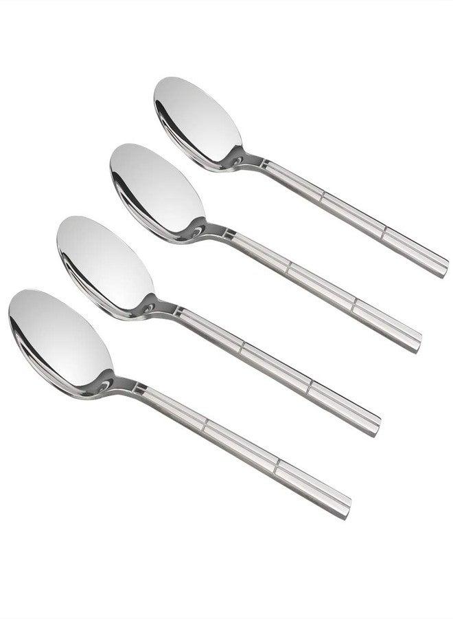 Lesbin Stainless Steel Flatware Dessert Spoon, Set of 12 - Image 1
