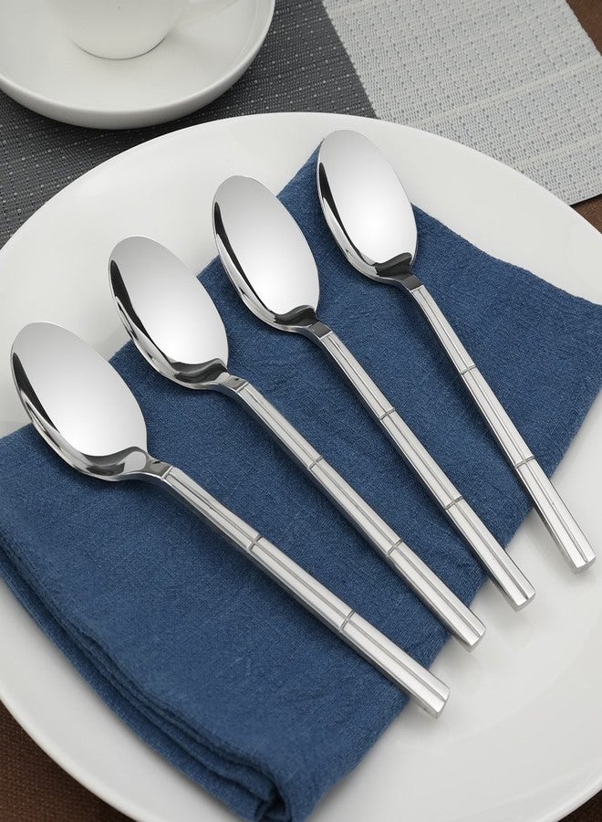Lesbin Stainless Steel Flatware Dessert Spoon, Set of 12 - Image 3