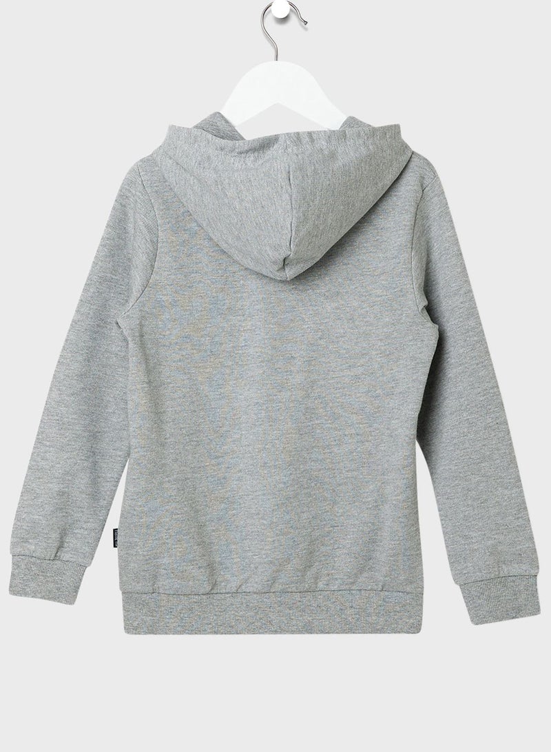 NAME IT Kids Girl Full-Zip Hoodie - Image 2