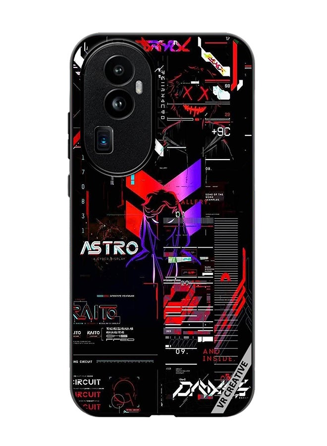 VR CREATIVE Protective Case Cover For Oppo Reno 10 Pro Plus Astro Design Multicolour - Image 1