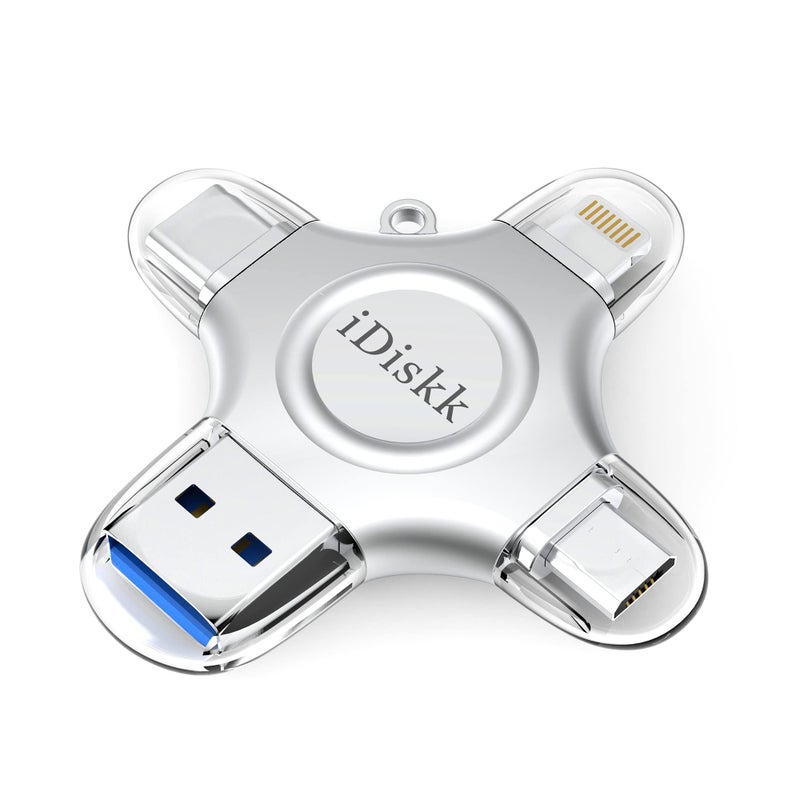 iDiskk 256GB App-le Certified iPhone 17 16 iDiskk FLASHDRIVE 256GB USB C Thumb Drive Photo Stick for iPhone iPad Android Samsung Flash Drive for iPhone Photos 15/14/13/12/12 pro/12 mini Storage - Image 1