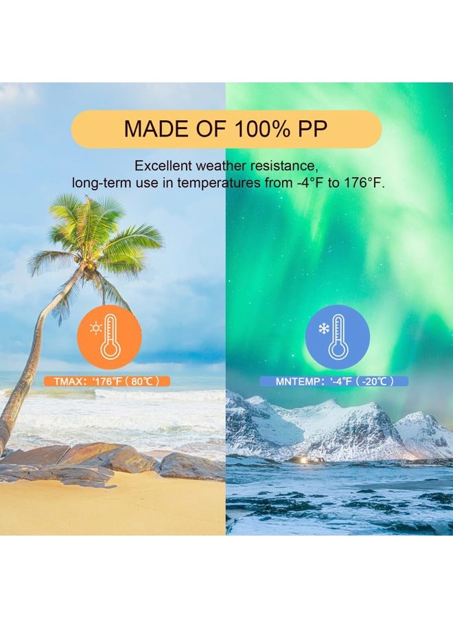 Offo Bird Spikes Pigeon Outdoor Deterrent Spikes for Squirrel Cat Keep Birds Raccoon Woodpecker Away Covers 8 Feet(244cm), Brown - Image 3