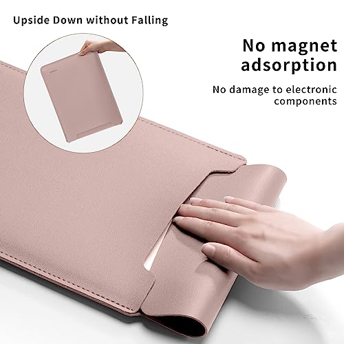 TAIKESEN 15.6 Inch Laptop Sleeve Case Computer Bag for 15.6" Acer Aspire/Predator, Inspiron, ASUS Dell Notebook, HP Pavilion, IdeaPad 330, ThinkPad E590, Chromebook, PU Bag with Small Case, Pink - Image 5