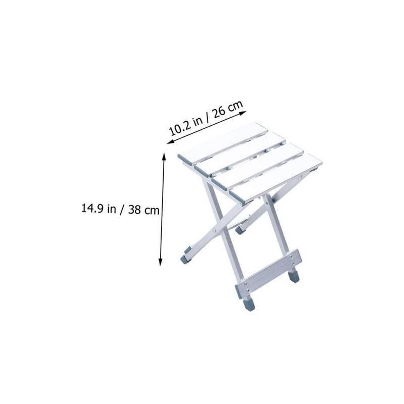 Folding Fishing Stool Compact Aluminum Alloy Outdoor Camping Chair For Travel - Image 3