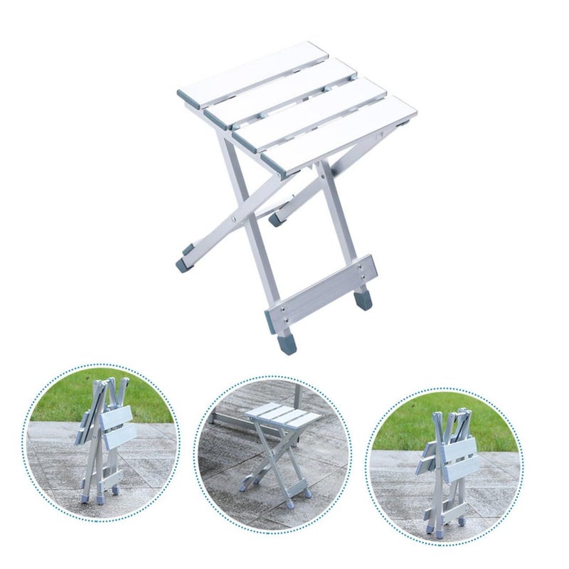 Folding Fishing Stool Compact Aluminum Alloy Outdoor Camping Chair For Travel - Image 4