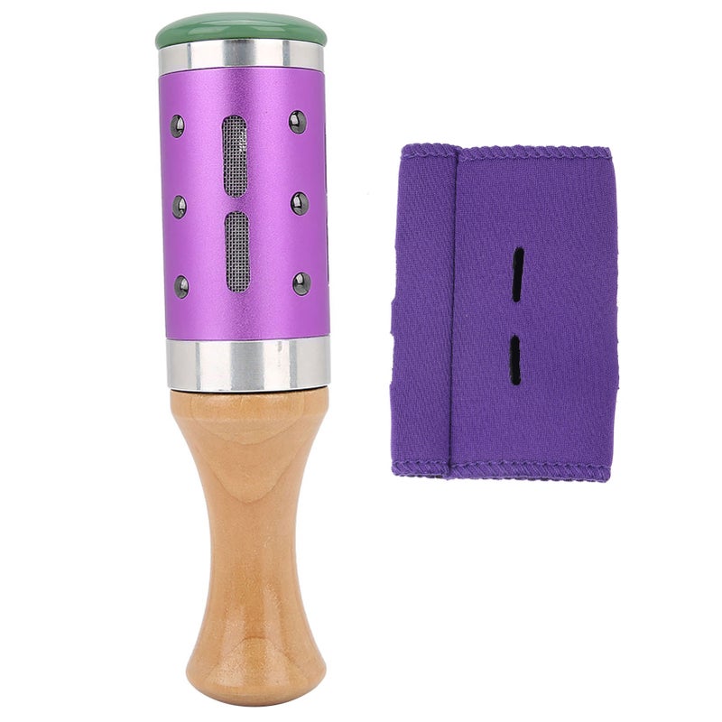 Roller Massager Multi Functional Handheld Face Eye Moxibustion Massager Purple - Image 1