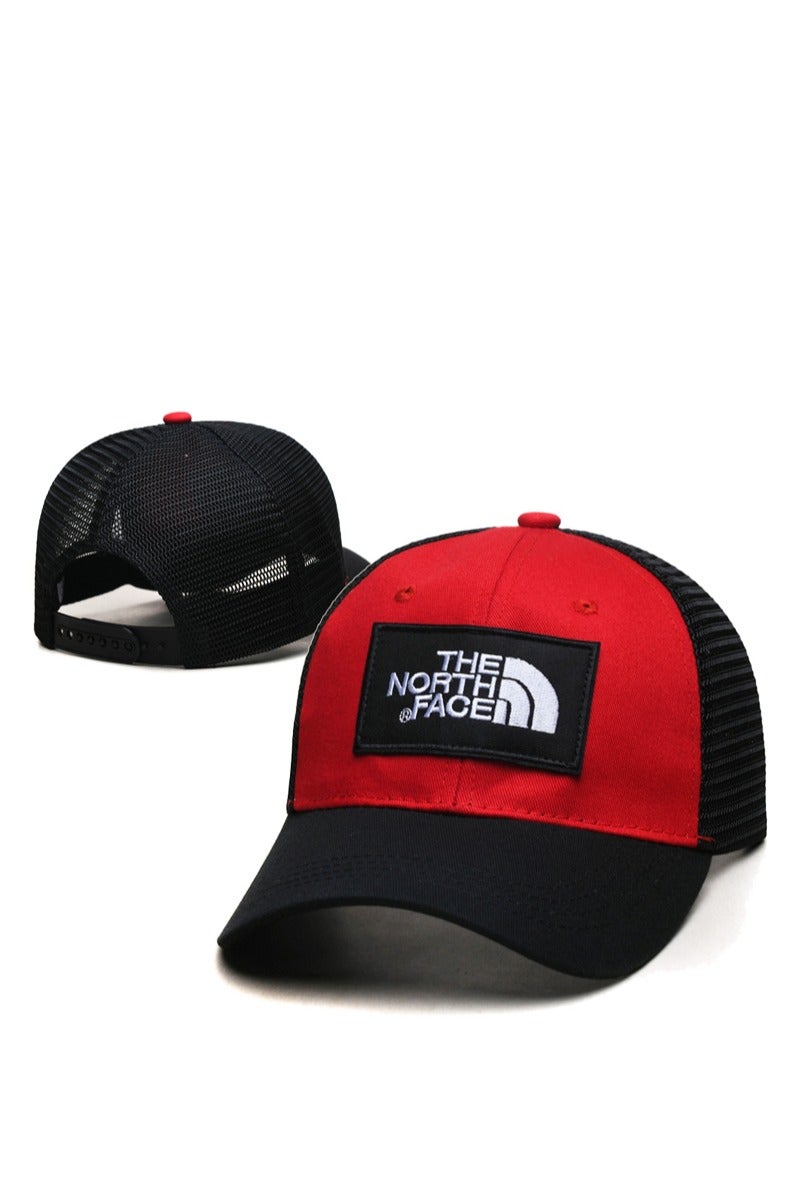 The North Face Breathable Mesh Black and red  Baseball Cap