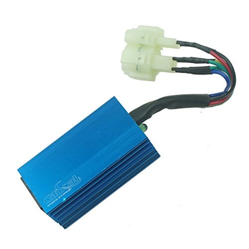 Glixal صندوق CDI عالي الأداء Glixal ATMT1-147 GY6 باللون الأزرق 50cc 125cc 150cc 139QMB 152QMI 157QMJ سكوتر صيني دراجة نارية كارت ATV رباعية بدون حد للثورات - Image 4