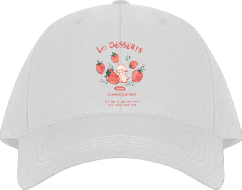 Les DESSERTS Planets unisex baseball cap White