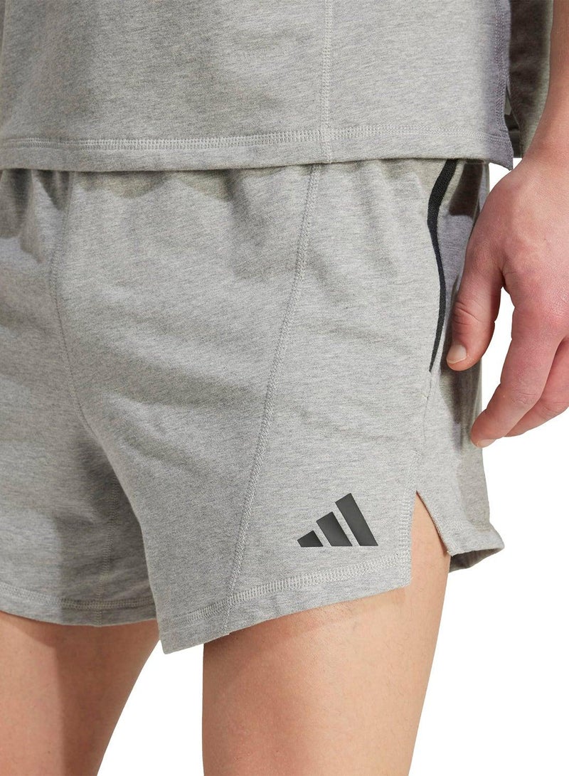 Adidas D4T Workout French Terry Shorts - Image 3