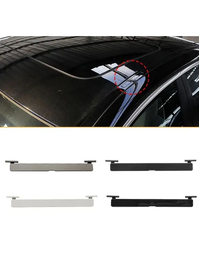 White Roof Rail Molding Trim Cover Plate For 5 Series 2011 2016 - Image 3
