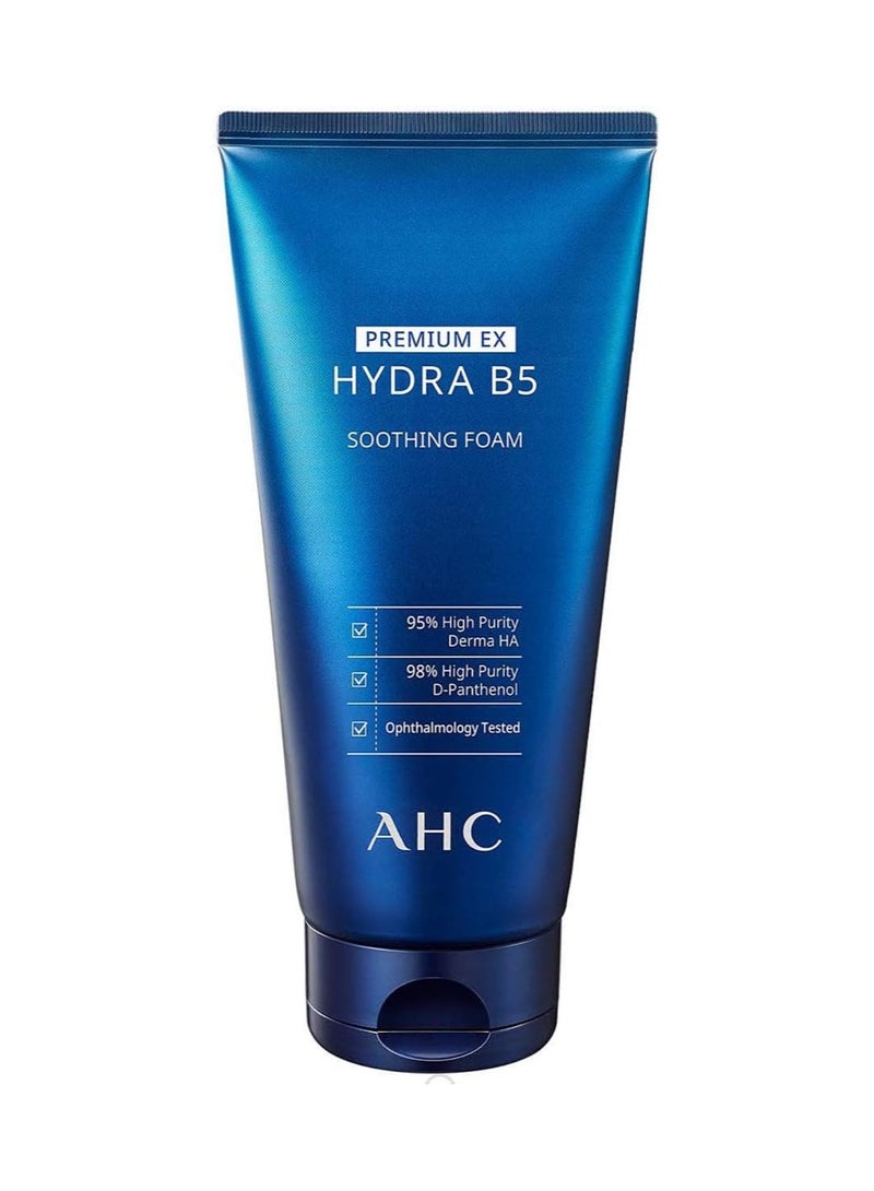 AHC Premium EX Hydra B5 Soothing Foam 180ml - Image 1