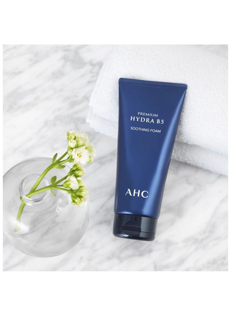 AHC Premium EX Hydra B5 Soothing Foam 180ml - Image 2