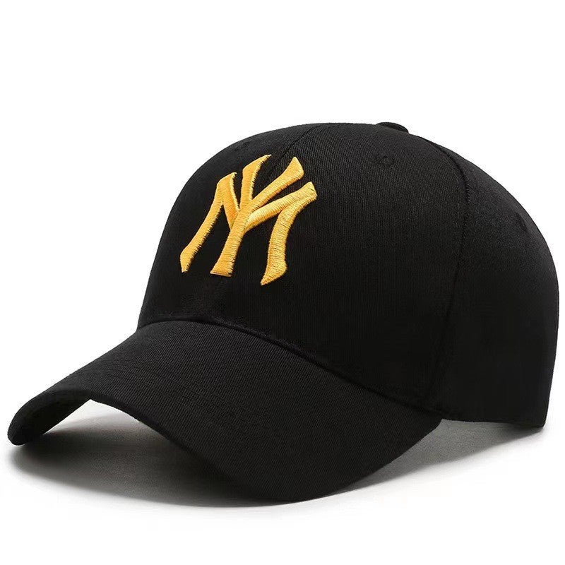Trendy Street-Style Summer Mens Baseball Cap Khaki  - Image 4