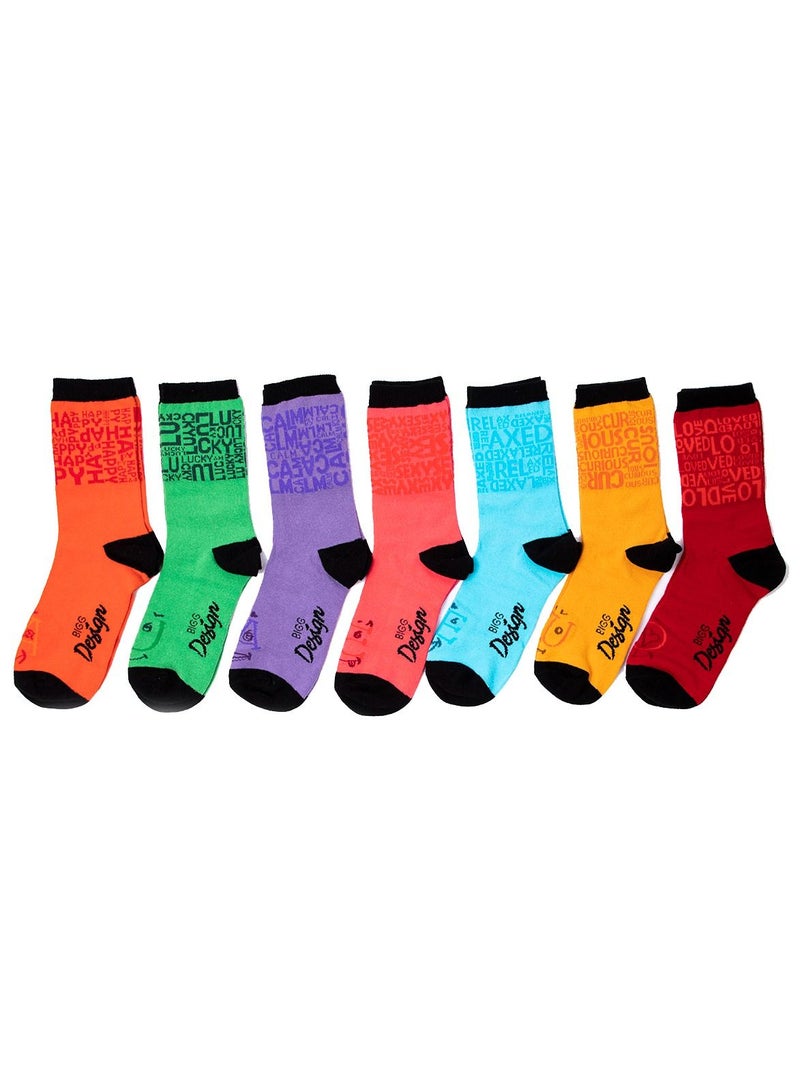 بيج ديزاين 7 قطع جوارب نسائية - Image 1