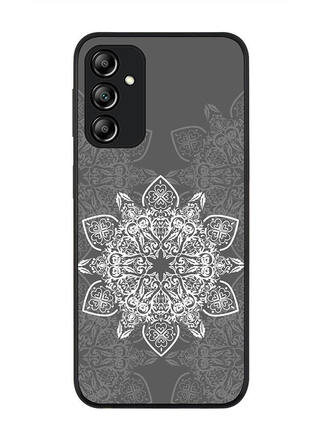 Stylizedd Rugged Black edge case for Samsung Galaxy A24 4G Slim fit Soft Case Flexible Rubber Edges Anti Drop TPU Gel Thin Cover - Arab Odessey - Image 1