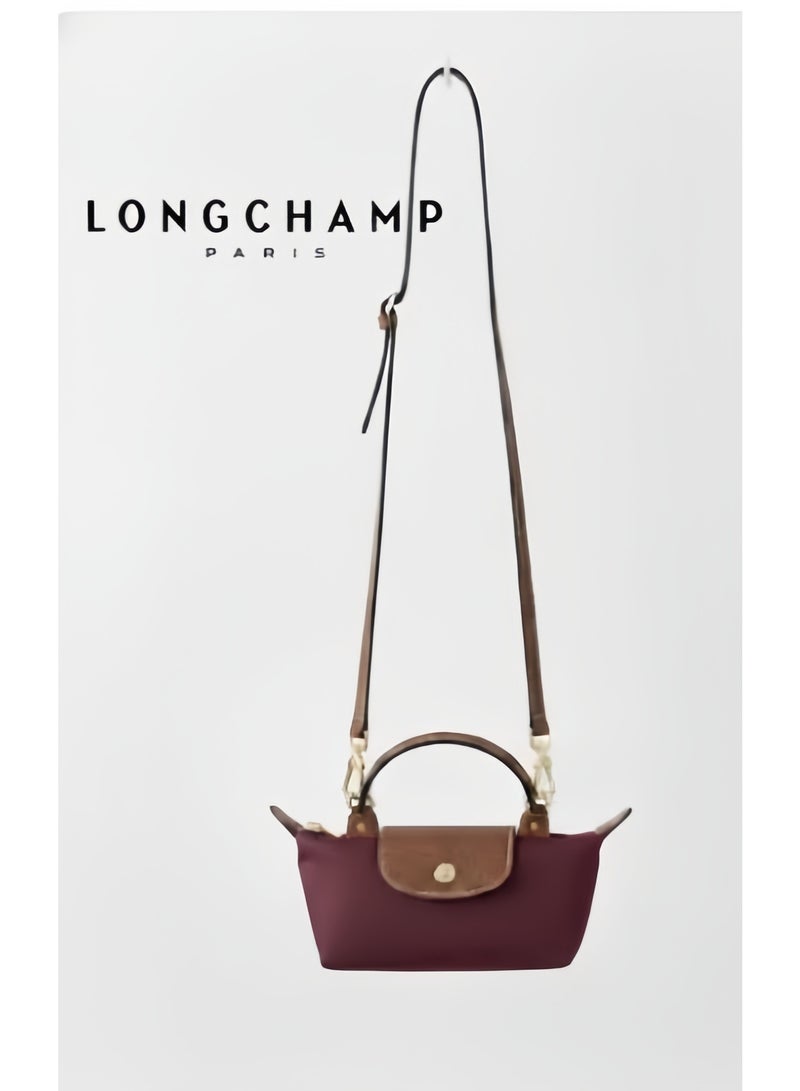Longchamp Le Pliage mini Shoulder Straps women's Classic Fashion Versatile Mini Makeup Bag, Handbag, Shoulder Bag,shoulder strap - Image 2