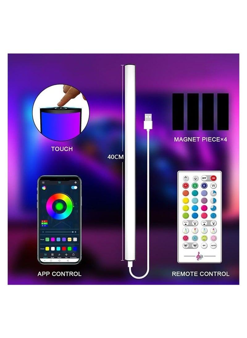 Generic - Computer Monitor Light Bar,Smart App and Remote Control Gaming Ambient Lights, Music Sync Color Changing, 16 Colors, Timing, USB Powered RGB Light Bar for Under Monitor/TV/PC - Image 1