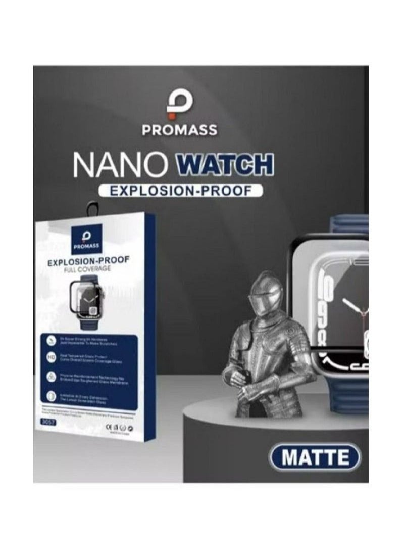 PROMASS - Matte Nano Pro Mass Screen Protector for Apple Watch Size 41mm - Image 1