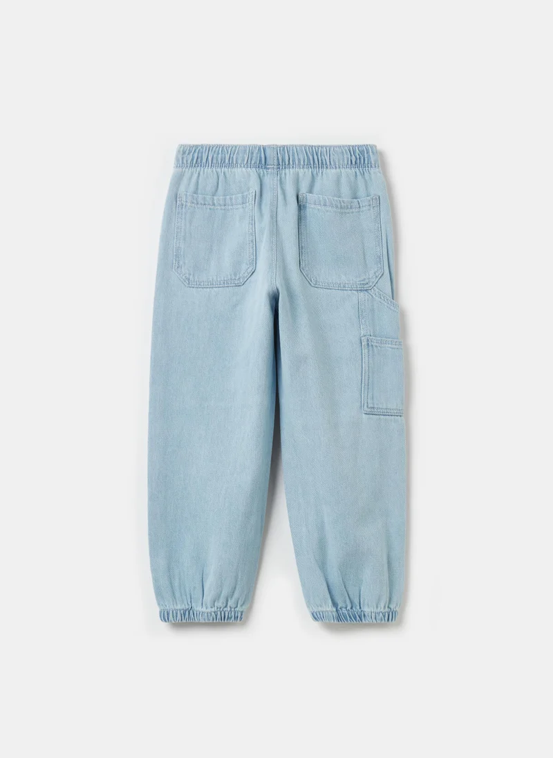 او في اس Comfy joggers in denim