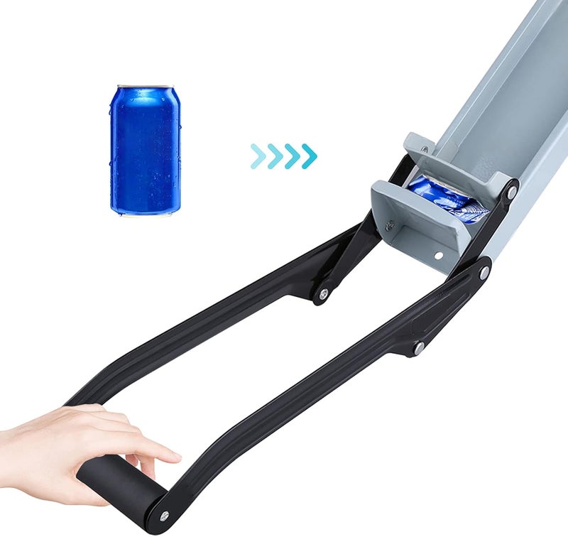 klarako Can Crusher, 16oz Wall Mounted Soda Cans Smasher Beer Bottles Crushing Recycling Tool for Seltzer, Soda, Beer Cans - Image 3