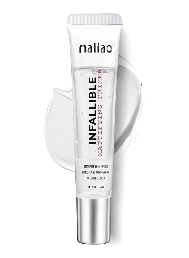 Maliao Infallible Mattifying Primer | Oil Control & Pore Minimizing | Long-Lasting & Lightweight Formula | Smooth Finish | 35ml - Image 1
