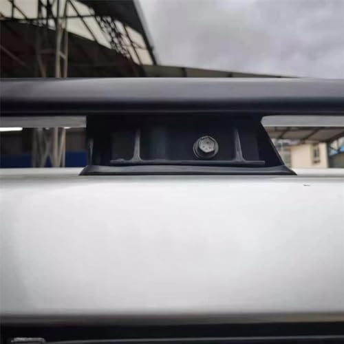 لـ تويوتا لاند كروزر برادو FJ120 J120 2003-2009 حامل سقف خارجي أسود حوامل أمتعة غطاء واقي مركزي ملحقات السيارة 2 قطع - Image 3