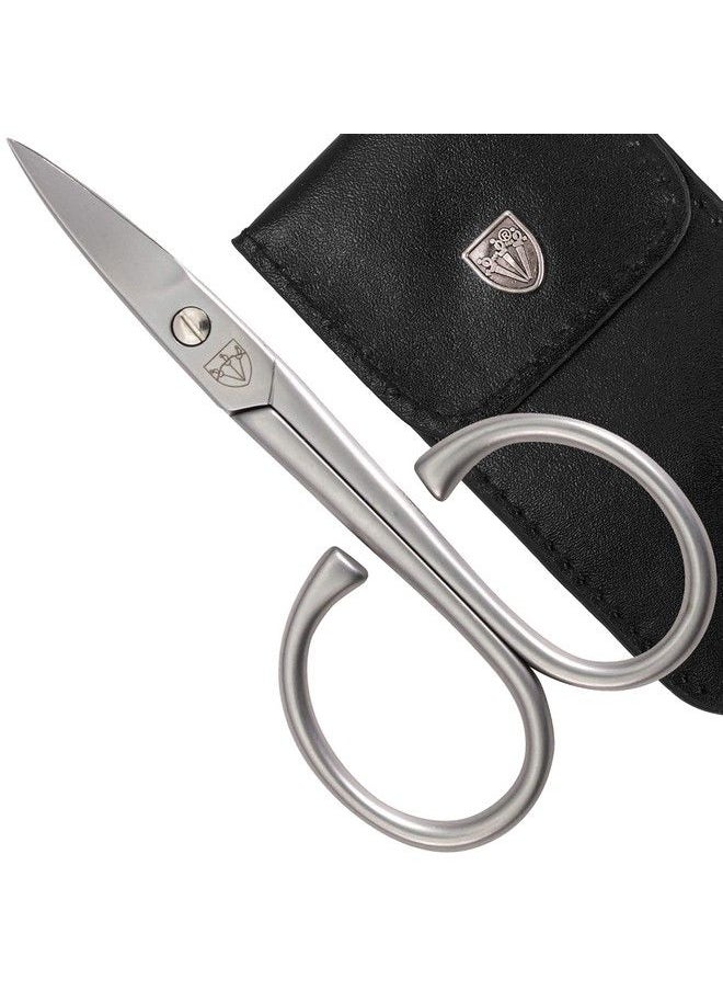 3 Swords Germany 3 Swords Germany Brand Quality Stainless Steel Inox Curved Nail Scissors Strong Scissors For Strong People With Case By 3 Swords Germany  - Image 2