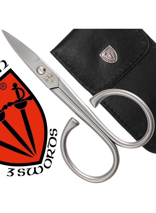 3 Swords Germany 3 Swords Germany Brand Quality Stainless Steel Inox Curved Nail Scissors Strong Scissors For Strong People With Case By 3 Swords Germany  - Image 5