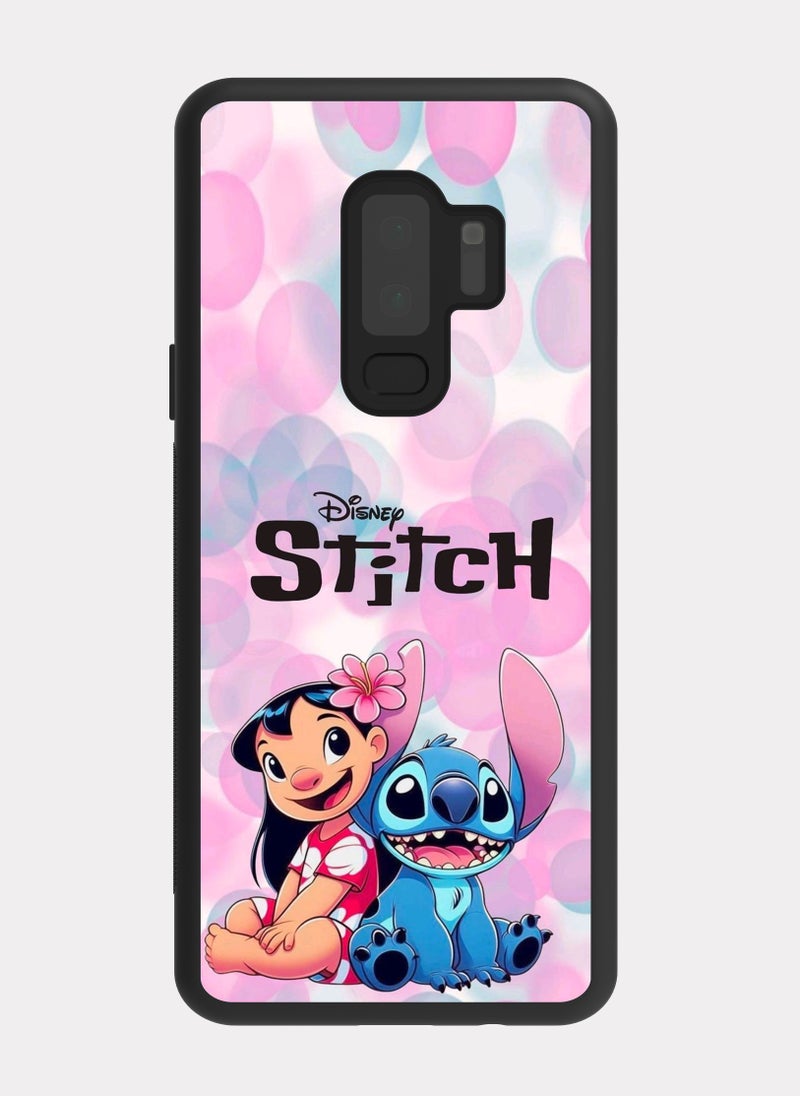 PXLAAT Samsung Galaxy S9 Plus case cover Lilo And Stitch - Image 1