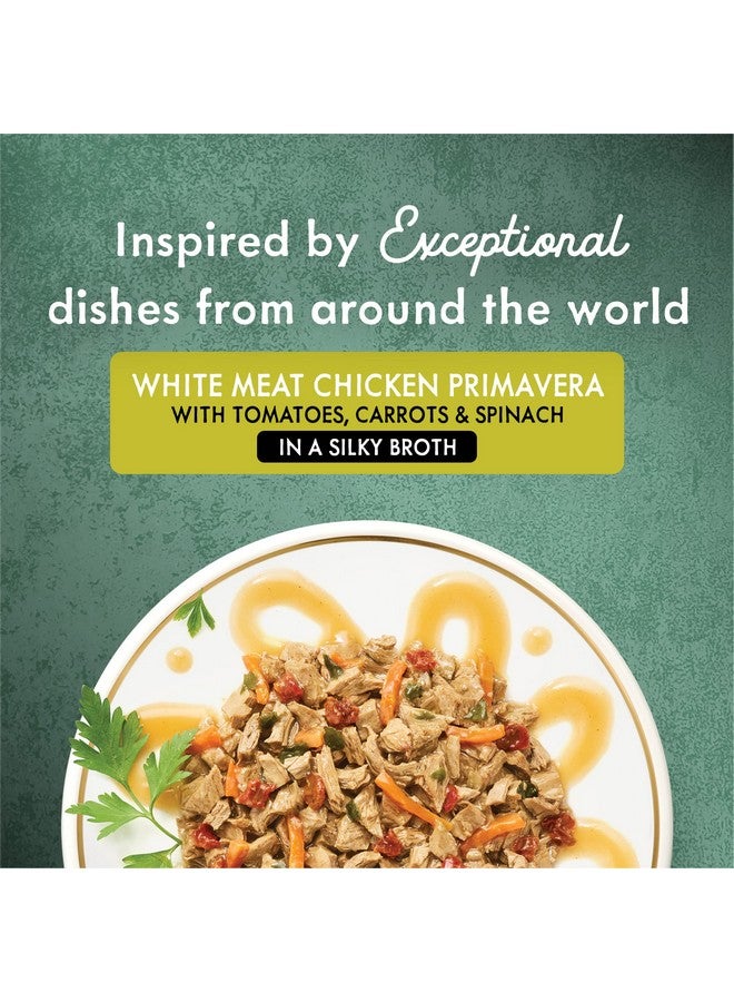 بيورينا فانسي فيست بورينا فانسي فيست ميدليز، دجاج بريمافيرا أبيض اللحم، مع طماطم وجزر وسبانخ في مرق حريري - (عبوة من ٢٤ قطعة) علب ٣ أونصات - Image 2