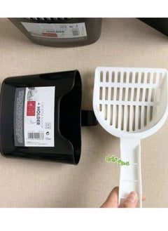 Cat Litter Scoop + Holder Quality Plastic For Long Lasting Use, White - pzsku/Z89531B87FD3895AEEC6CZ/45/_/1729689778/4b39f67c-d003-45cf-8c07-8720bb874b66