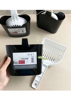 Cat Litter Scoop + Holder Quality Plastic For Long Lasting Use, White - pzsku/Z89531B87FD3895AEEC6CZ/45/_/1729689789/e1a5f0a4-8a03-4a1c-9923-8c3a2d85c8f9