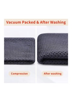 Generic 100% Cotton Kitchen Towel Towels Tea Towel Dish Towel Cleaning Cloth Washcloth Rag Super Soft Absorbent and Quick Drying Rag, 34x34 CM, 4 Pack (Mixed Colors)  - Image 4
