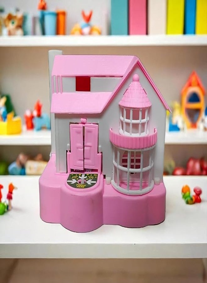 LastN Puppy House Dog Coin Stealing Piggy Bank for Kids - Adorable and Durable Money Bank | Educational, Fun, and Safe Collecting Toy | Perfect for Gifting Unisex Kids (Pink - White) - Image 1