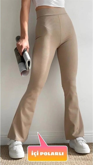High Waist Slimming Fleece Lined Winter Ribbed Spanish Leggings Trousers - pzsku/Z895353F6A8F937EA57EFZ/45/_/1738060484/065b6b0e-8a69-43cd-85e9-e9b21d03b4ca