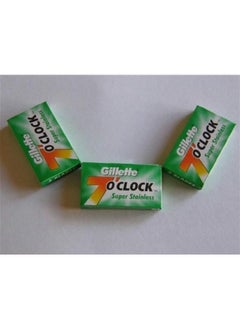 Blade Sampler 15 7 O'clock Double Edge Safety Razor Blades 