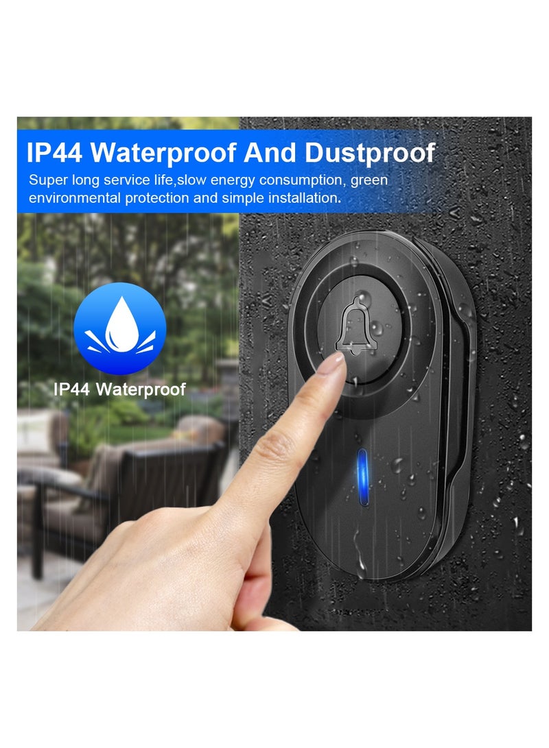 AROAQ Wireless Doorbell Outdoor Waterproof Smart Home Door Bell Home Security Alarm  - Image 5
