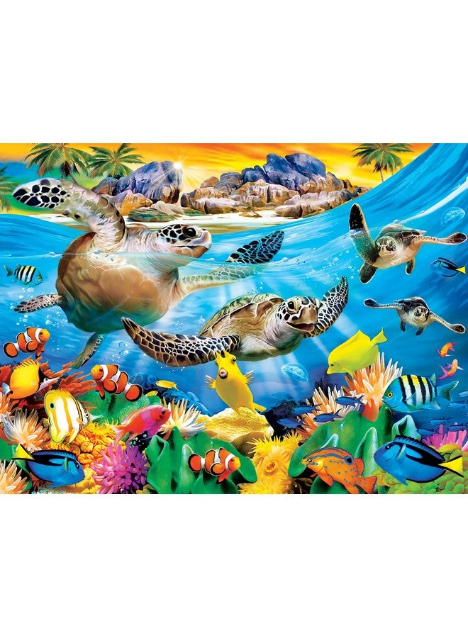 MasterPieces 300 Piece Ez Grip Jigsaw Puzzle Breaking Waves 18"X24" - Image 3