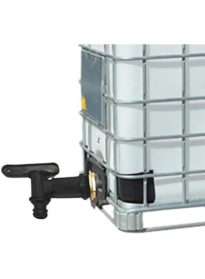 إكسفور قطع المياه بعقب الحنفية خرطوم المطر برميل 3 4 "موضوع خزان صمام محول طن برميل الملحقات البلاستيك المفاجئة صالح المياه بعقب برميل المطر الحنفية للمنزل حديقة موصلات المياه - Image 4