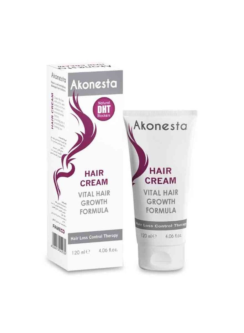 AKONESTA Hair Cream Vital Hair Growth Formula 120 gm - Image 2