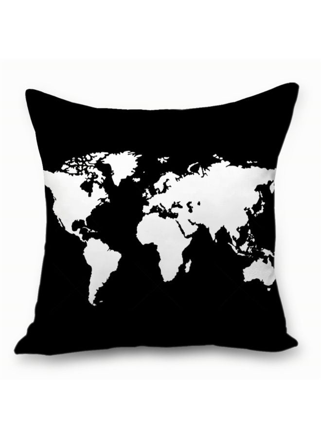 Sharpdo Printed Cushion Cover Black/White 45 x 45cm - Image 1
