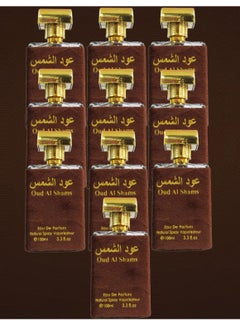 عود الشمس 10 قطع عطر عود الشمس 100 مل EDP 
