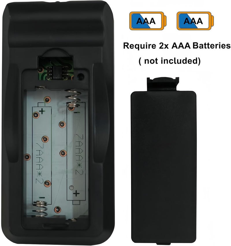 Replacement Remote Control for HOMCOM 3D Electric Firebox Indoor Fireplace Heater - Image 4