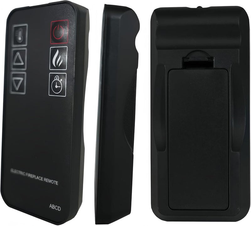 Replacement Remote Control for HOMCOM 3D Electric Firebox Indoor Fireplace Heater - Image 5